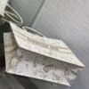 Large Dior Book Tote Golden Butterfly