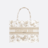 Medium Dior Book Tote Golden Butterfly
