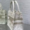 Small Dior Book Tote Golden Butterfly