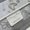 Small Dior Book Tote Golden Butterfly