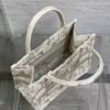 Small Dior Book Tote Golden Butterfly