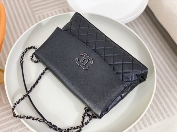Chanel A07095 Beige Flap Chain Shoulder Bag and Crossbody Bag