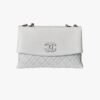 Chanel A07095 Beige Flap Chain Shoulder Bag and Crossbody Bag