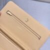 Chanel Chanel Classic Quilted WOC Wallet Crossbody Bag Beige in Leather Grained cowhide
