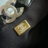 Chanel 31 Mini Shiny Calfskin Shopping Bag Black