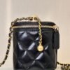 NEW CHANEL BAGS SHOULDER BAG/CROSSBODY BAG Black long cosmetic bag