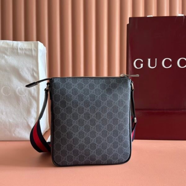GG BLACK SMALL MESSENGER BAG