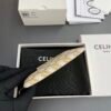 COIN PURSE IN TRIOMPHE CANVAS WITH CELINE PRINT