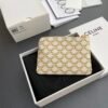 COIN PURSE IN TRIOMPHE CANVAS WITH CELINE PRINT
