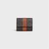 Small Logo Print Trifold Wallet