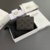 SMALL FLAP WALLET TRIOMPHE IN TRIOMPHE CANVAS