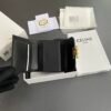 SMALL FLAP WALLET TRIOMPHE IN SHINY CALFSKIN
