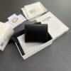 SMALL FLAP WALLET TRIOMPHE IN SHINY CALFSKIN