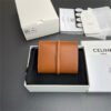 SMALL TRIFOLD WALLET 16 IN SATINATED CALFSKIN