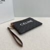 SMALL POUCH WITH STRAP CUIR TRIOMPHE IN TRIOMPHE CANVAS WITH CELINE PRINT