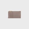 ESSENTIALS zippered short card holder