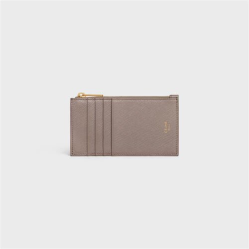 ESSENTIALS zippered short card holder