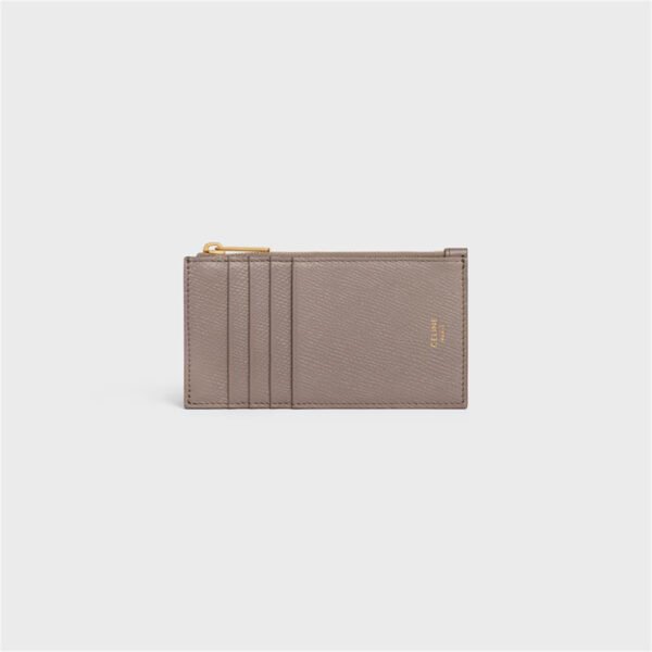 ESSENTIALS zippered short card holder