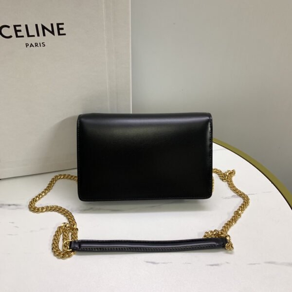 WALLET ON CHAIN MARGO IN SHINY CALFSKIN