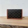 WALLET ON CHAIN MARGO IN TRIOMPHE CANVAS AND CALFSKIN