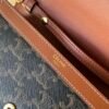 WALLET ON CHAIN MARGO IN TRIOMPHE CANVAS AND CALFSKIN