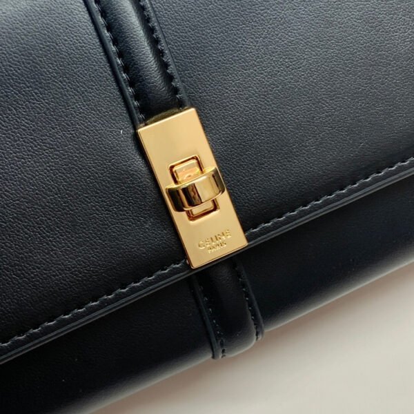 LARGE WALLET 16 IN SATINATED CALFSKIN