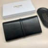 LARGE WALLET 16 IN SATINATED CALFSKIN