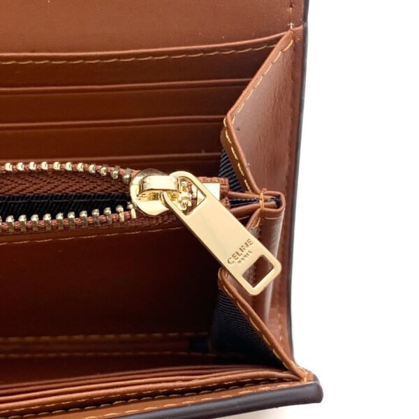 LARGE WALLET 16 IN SATINATED CALFSKIN