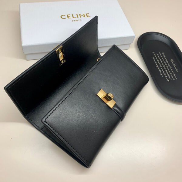 LARGE WALLET 16 IN SATINATED CALFSKIN