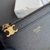 TRIOMPHE ZIP CARD HOLDER WITH CHANDLE