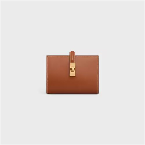 WALLET WITH COIN PURSE 16 IN SATINATED CALFSKIN
