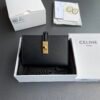 WALLET WITH COIN PURSE 16 IN SATINATED CALFSKIN
