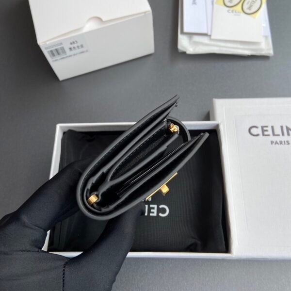 WALLET WITH COIN PURSE 16 IN SATINATED CALFSKIN