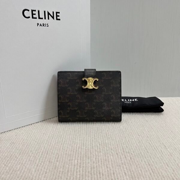 MEDIUM WALLET CELINE VICTOIRE IN TRIOMPHE CANVAS