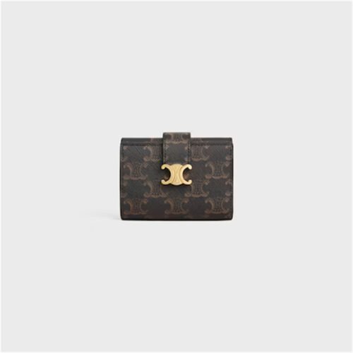 FINE STRAP WALLET NINO IN TRIOMPHE CANVAS