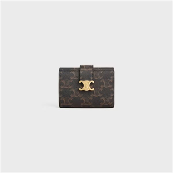 FINE STRAP WALLET NINO IN TRIOMPHE CANVAS
