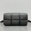 MEDIUM TRAVEL BAG IN TRIOMPHE CANVAS AND CALFSKIN