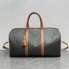 LARGE TRAVEL BAG IN TRIOMPHE CANVAS AND CALFSKIN