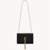 KATE MEDIUM TASSEL IN CROCODILE-EMBOSSED LEATHER
