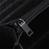 CASSANDRE MATELASSÉ ZIP AROUND WALLET IN GRAIN DE POUDRE LEATHER