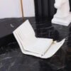 CASSANDRE MATELASSÉ COMPACT TRI-FOLD WALLET IN LAMBSKIN