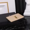 CASSANDRE MATELASSÉ CARD CASE IN GRAIN DE POUDRE LEATHER
