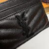 CASSANDRE MATELASSÉ CARD CASE IN GRAIN DE POUDRE LEATHER
