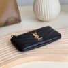 CASSANDRE MATELASSÉ KEY POUCH IN SMOOTH LEATHER