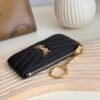 CASSANDRE MATELASSÉ KEY POUCH IN SMOOTH LEATHER