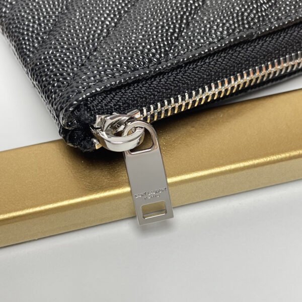 CASSANDRE MATELASSÉ KEY POUCH IN SMOOTH LEATHER