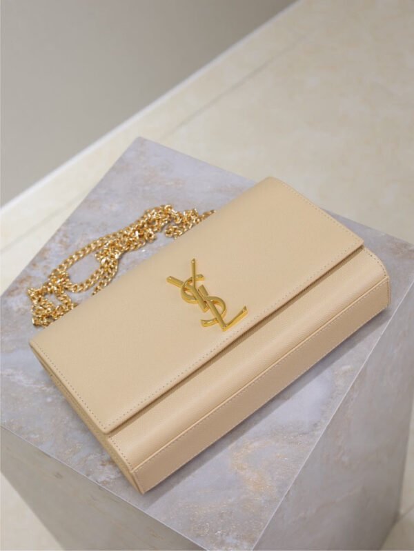 KATE SMALL IN GRAIN DE POUDRE EMBOSSED LEATHER
