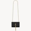 KATE SMALL TASSEL IN GRAIN DE POUDRE EMBOSSED LEATHER