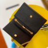 KATE SMALL TASSEL IN GRAIN DE POUDRE EMBOSSED LEATHER