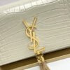KATE SMALL TASSEL IN CROCODILE-EMBOSSED LEATHER